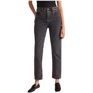 Everlane Cheeky Bootcut High Rise Jean Womens Size 28 Crop Faded Black
